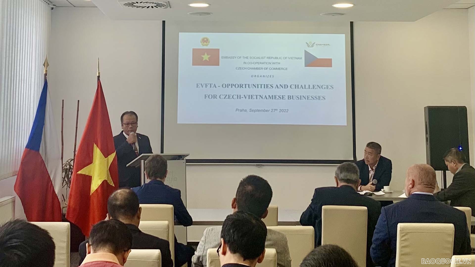 Tọa đàm Hiệp định EVFTA - Cơ hội và thách thức đối với doanh nghiệp Việt Nam-Czech