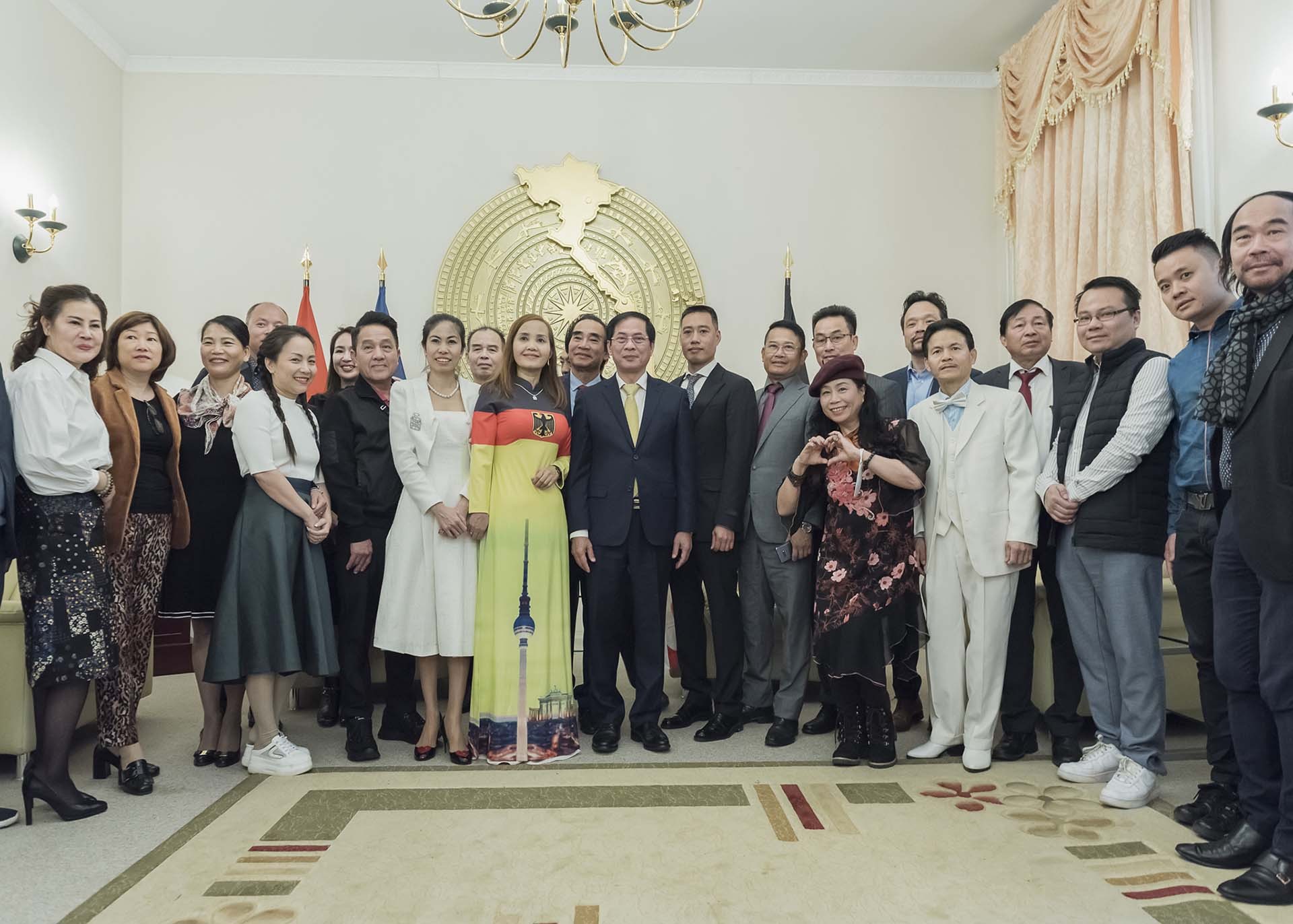 Bộ trưởng Ngoại giao Bùi Thanh Sơn: Cộng đồng người Việt Nam tại Đức hãy là cầu nối vững chắc cho quan hệ giữa hai nước