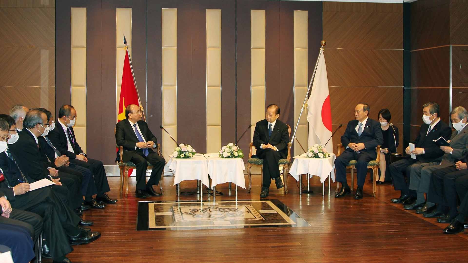 Hoạt động của Chủ tịch nước Nguyễn Xuân Phúc tại Nhật Bản Hoạt động của Chủ tịch nước Nguyễn Xuân Phúc tại Nhật Bản