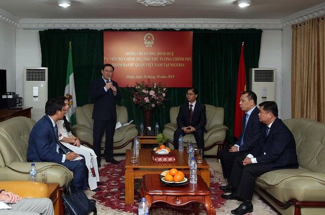 tiep tuc mo rong thi truong xuat khau thuong mai va dau tu sang chau phi