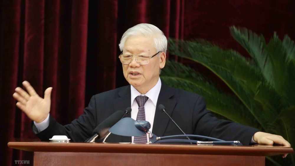 toan van phat bieu cua tong bi thu chu tich nuoc nguyen phu trong be mac hoi nghi trung uong 13