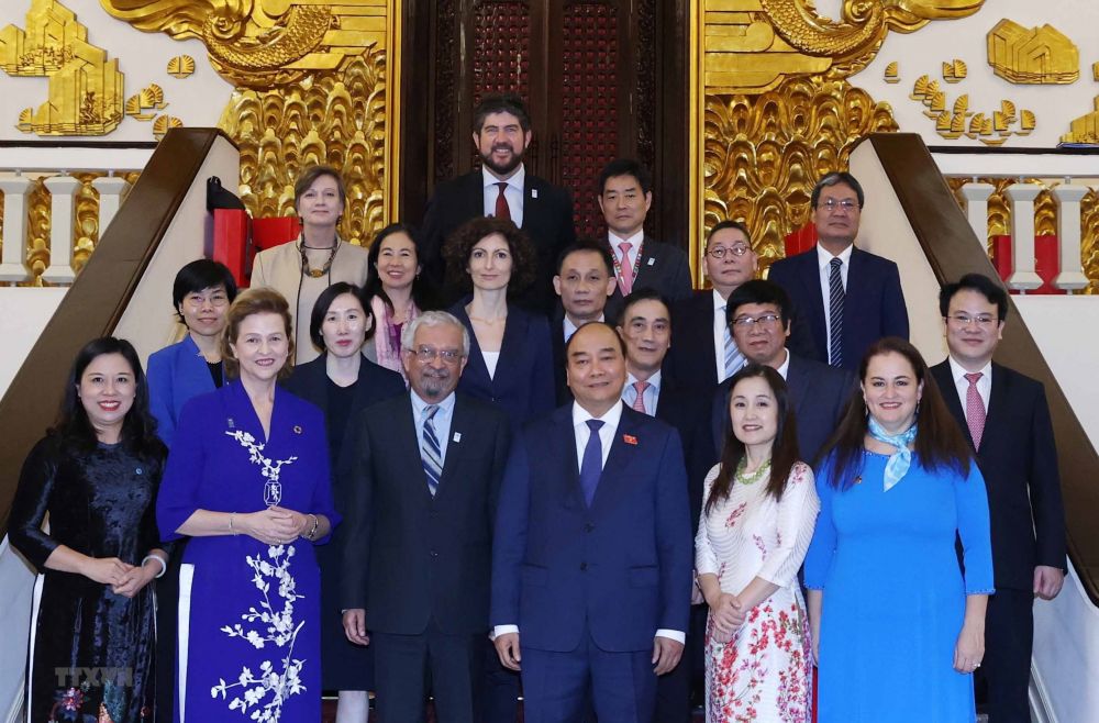 Thủ tướng tiếp Điều phối viên Liên hợp quốc và Trưởng đại diện các tổ chức Liên hợp quốc tại Việt Nam Liên hợp quốc là một trong những ưu tiên trong chính sách đối ngoại của Việt Nam