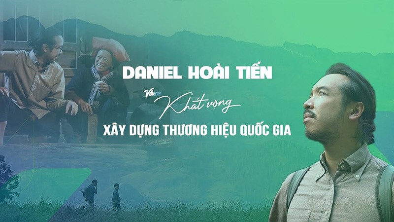 Chàng trai người Mỹ gốc Việt sinh năm 1988, Daniel Hoài Tiến. (Nguồn: VTV 24)