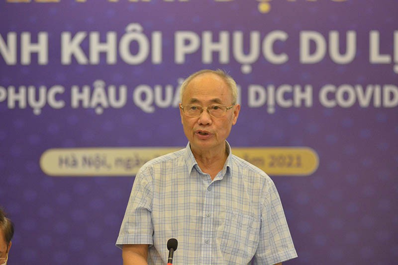 Phó Chủ tịch thường trực Hiệp hội Du lịch Việt Nam Vũ Thế Bình.  (Ảnh: Nguyễn Tuấn Nam)