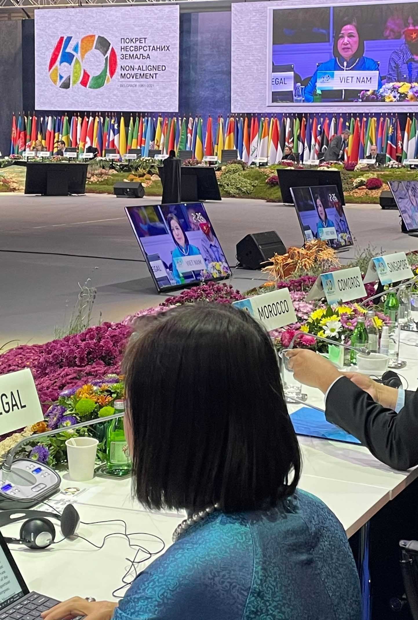 Việt Nam tham dự Cuộc họp cấp cao kỷ niệm 60 năm thành lập Phong trào Không liên kết tại Belgrade, Serbia