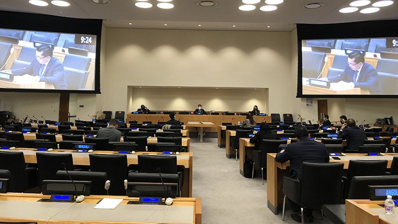 phiên họp của Ủy ban Chính trị đặc biệt và Phi thực dân hóa của Đại hội đồng Liên hợp quốc khóa 76.