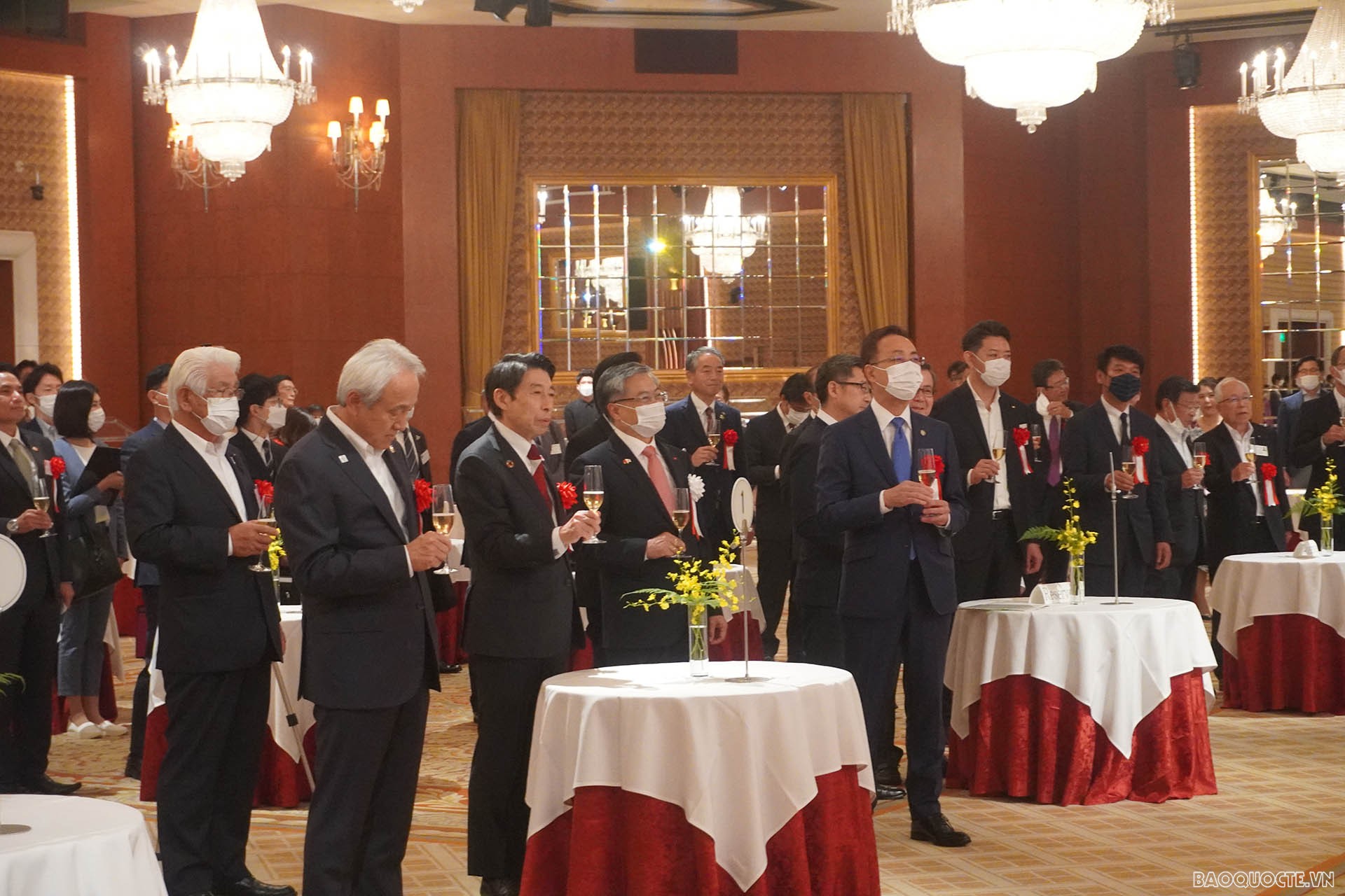 Lễ kỷ niệm Quốc khánh trang trọng và ấm cúng tại Fukuoka, Nhật Bản