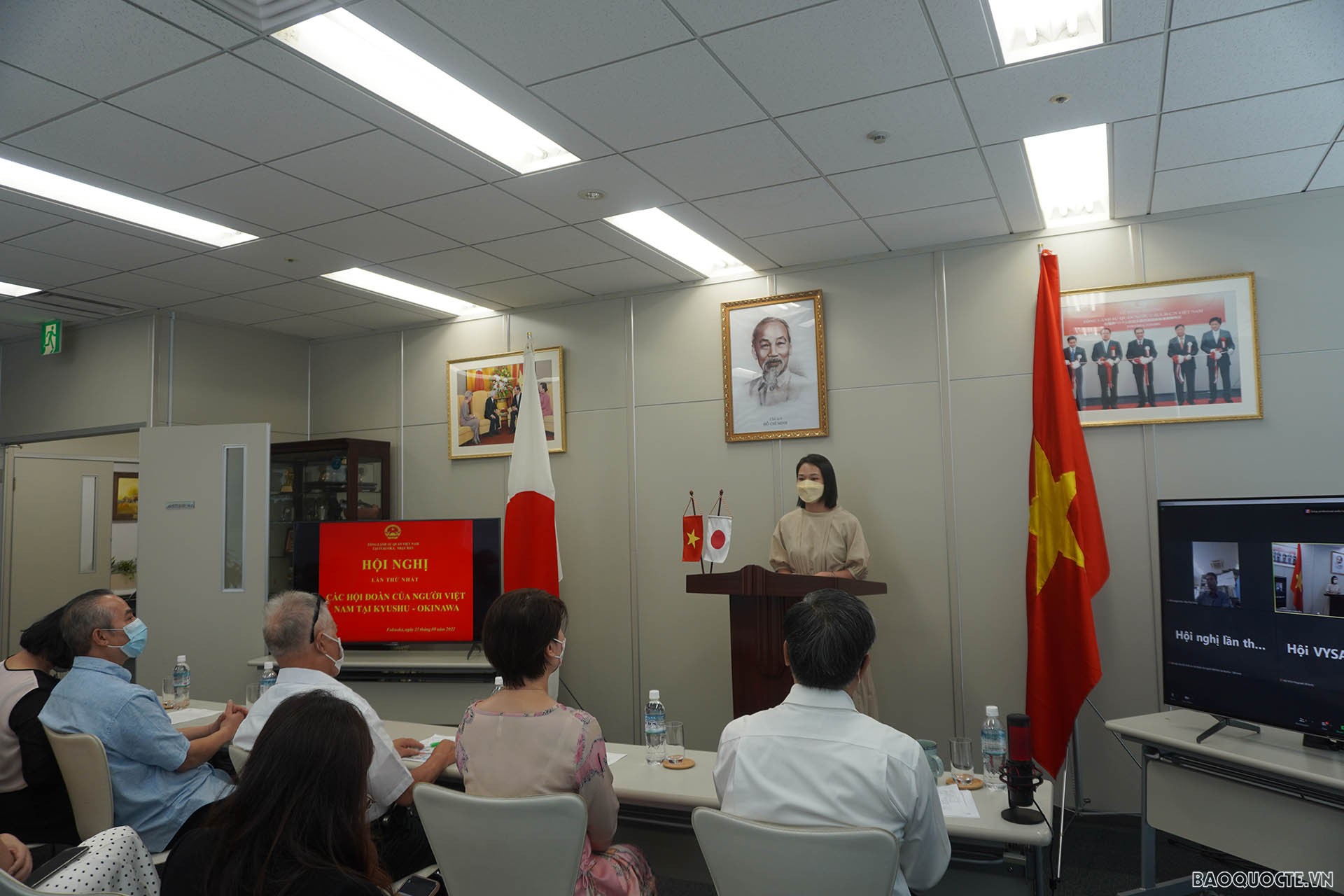 Lễ kỷ niệm Quốc khánh trang trọng và ấm cúng tại Fukuoka, Nhật Bản