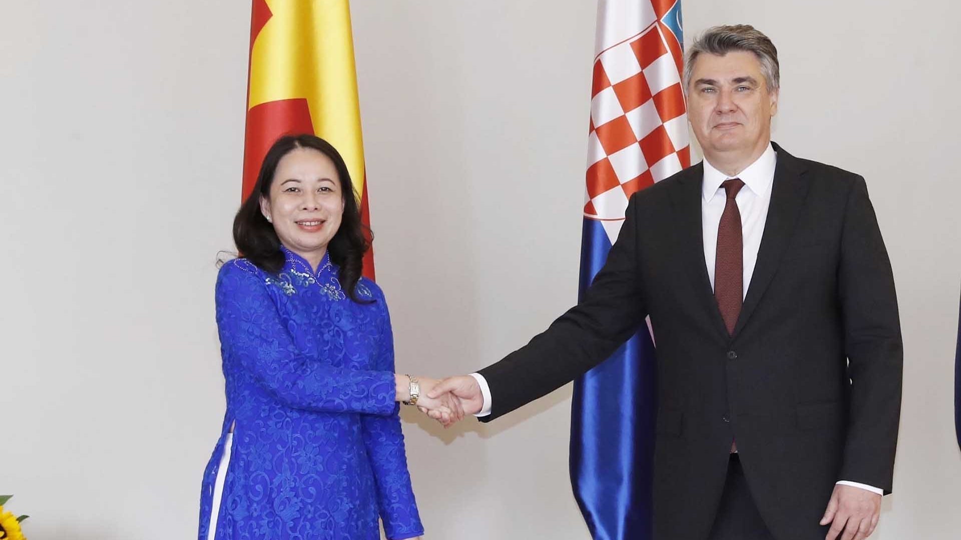 thuc day quan he huu nghi truyen thong viet namcroatia di vao chieu sau thuc chat va hieu qua