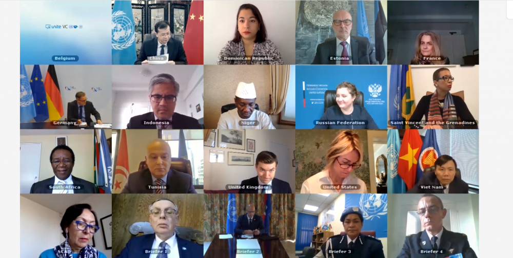 Hội đồng Bảo an thảo luận về Lực lượng Gìn giữ hòa bình, Cảnh sát Liên hợp quốc