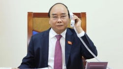 Thủ tướng Nguyễn Xuân Phúc điện đàm với Thủ tướng Lào Thongloun Sisoulith