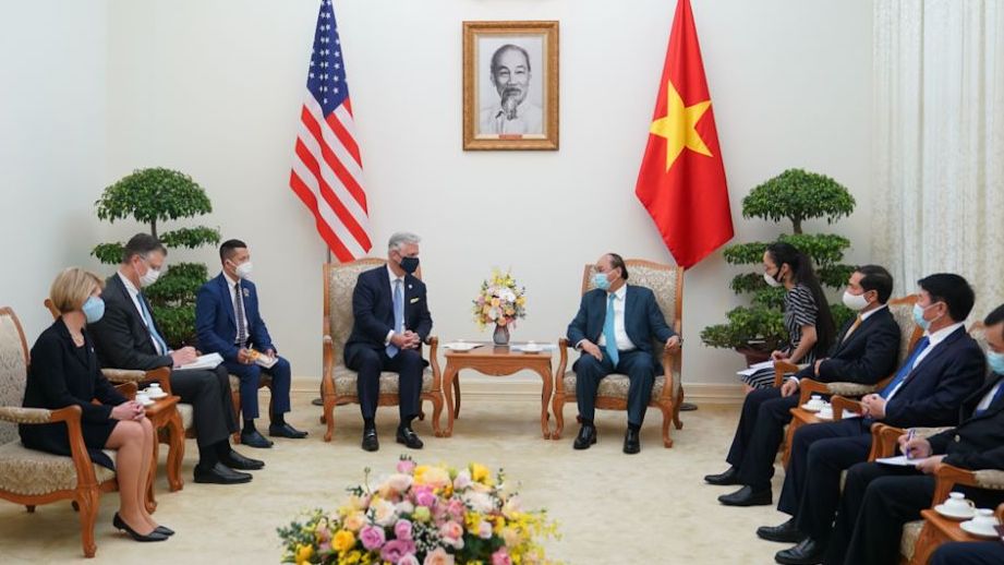 Thủ tướng Nguyễn Xuân Phúc tiếp Cố vấn An ninh quốc gia Hoa Kỳ Robert O’Brien