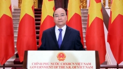 Thủ tướng Nguyễn Xuân Phúc phát biểu chúc mừng Hội chợ Trung Quốc-ASEAN lần thứ 17