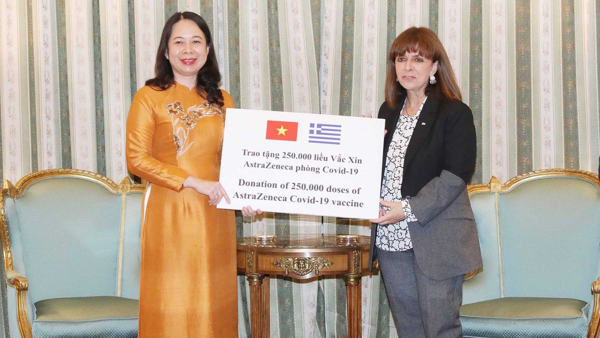 pho chu tich nuoc vo thi anh xuan tham chinh thuc cong hoa hy lap