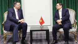 Thủ tướng Phạm Minh Chính tiếp lãnh đạo các tập đoàn, doanh nghiệp hàng đầu của Pháp