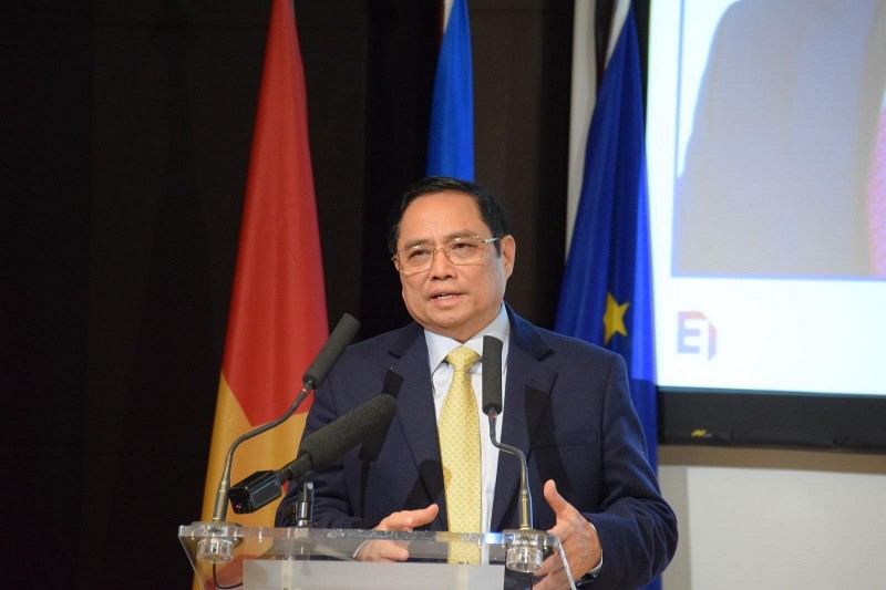 Thủ tướng dự và phát biểu tại Diễn đàn doanh nghiệp Việt-Pháp, chứng kiến Lễ trao các thỏa thuận hợp tác