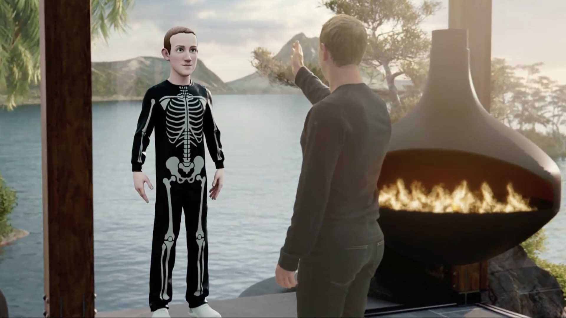 CEO Meta Mark Zuckerberg giới thiệu avatar của mình trong metaverse. (Nguồn: Facebook)