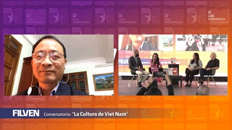 Giới thiệu về Phong tục thờ cúng tổ tiên và Tết Nguyên đán tại Hội chợ Sách Quốc tế Venezuela