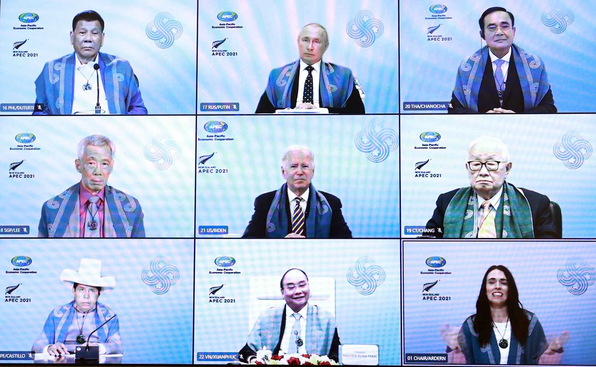 Những nội dung chính trong tuyên bố của các nhà lãnh đạo APEC 2021