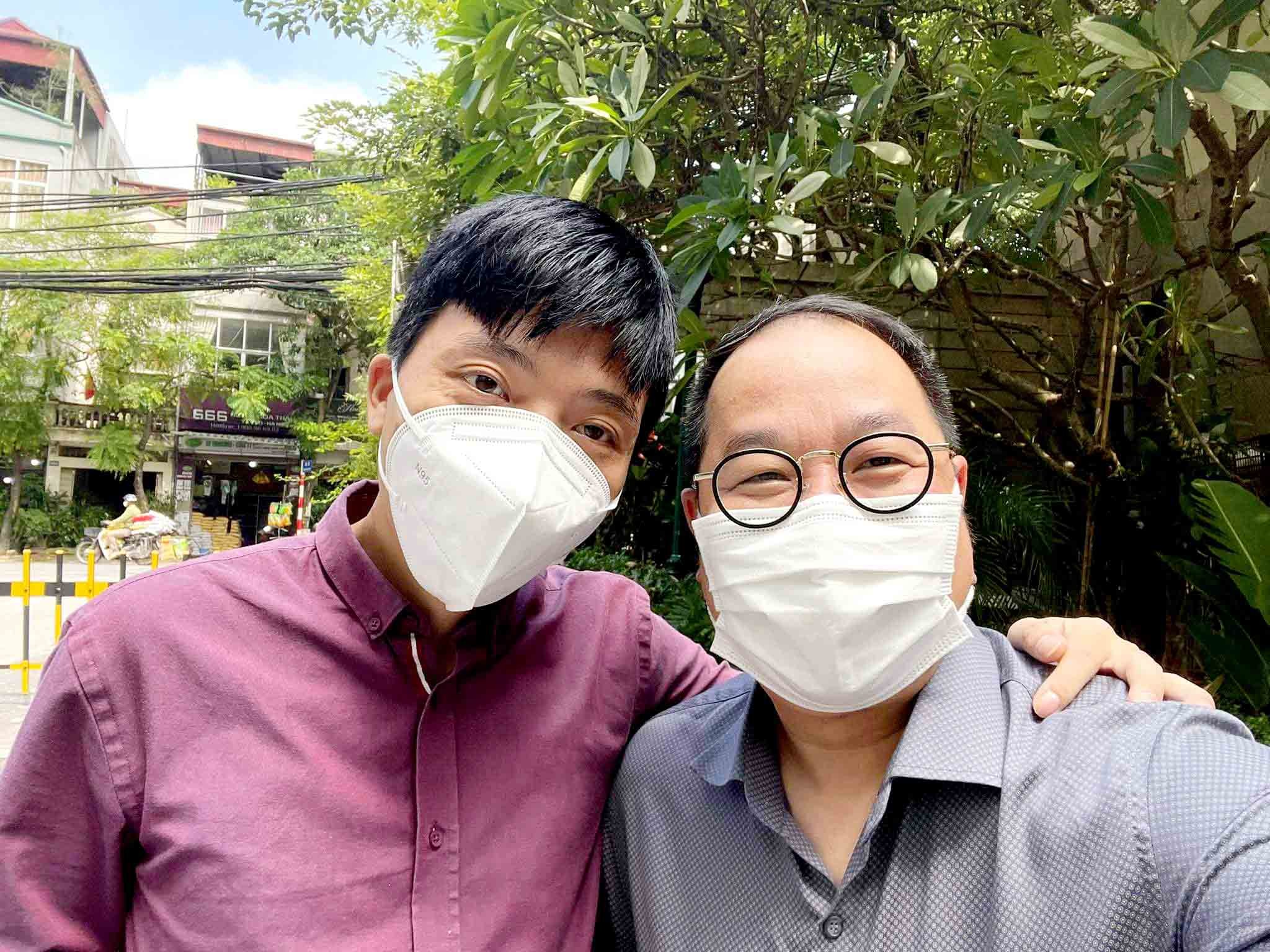 Ông Steve Bùi - Chủ tịch Miso Inc Korea và Terry Hu  Giám Đốc khu vực châu Á Thái Bình Dương của Tập đoàn Xingyun (Hongkong- Trung Quốc). (Ảnh: MH)