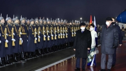 Chủ tịch nước Nguyễn Xuân Phúc tới Moscow, bắt đầu chuyến thăm chính thức Liên bang Nga