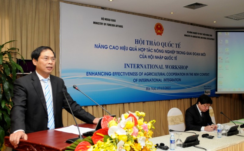 ngoai giao va nong nghiep bat tay go kho cho xuat khau nong san