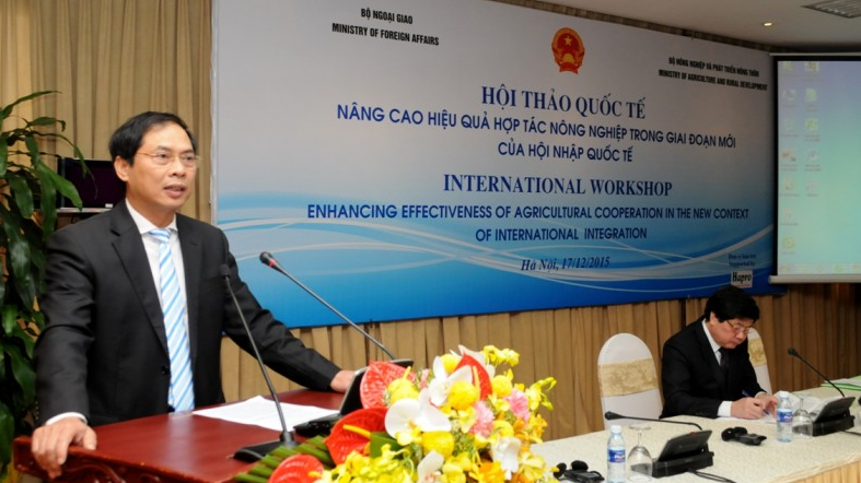 ngoai giao va nong nghiep bat tay go kho cho xuat khau nong san