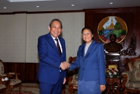 Phó Thủ tướng Thường trực Trương Hòa Bình thăm và làm việc tại Lào