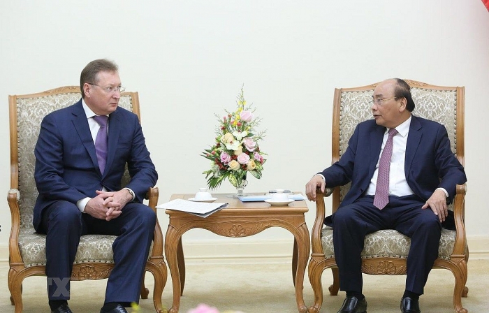 thu tuong tiep tgd zarubezhneft khang dinh uu tien cac du an hop tac dau khi voi nga