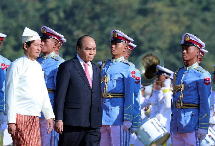 chum anh thu tuong nguyen xuan phuc tham chinh thuc myanmar