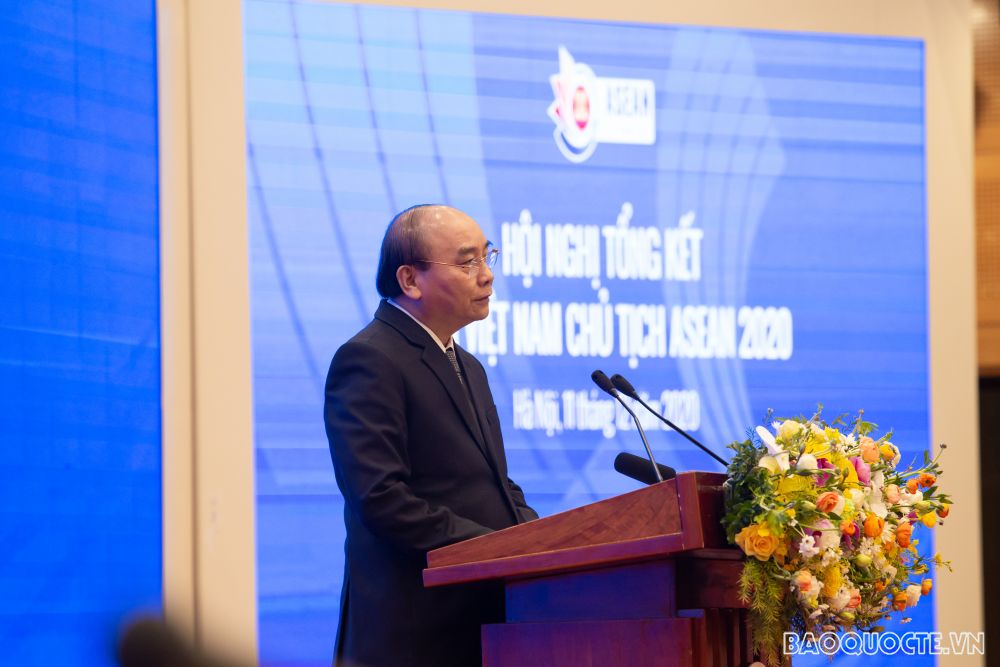 Phát biểu của Thủ tướng Nguyễn Xuân Phúc tại Hội nghị tổng kết Năm Việt Nam Chủ tịch ASEAN 2020
