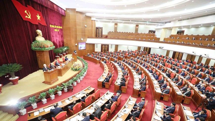 ngay lam viec thu ba hoi nghi lan thu 14 ban chap hanh trung uong dang khoa xii