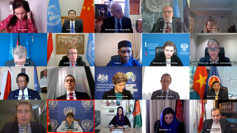 Hội đồng Bảo an Liên hợp quốc (HĐBA LHQ) đã tiến hành họp trực tuyến để thảo luận về tình hình Afghanistan và hoạt động của Phái bộ hỗ trợ của LHQ tại nước này (UNAMA).