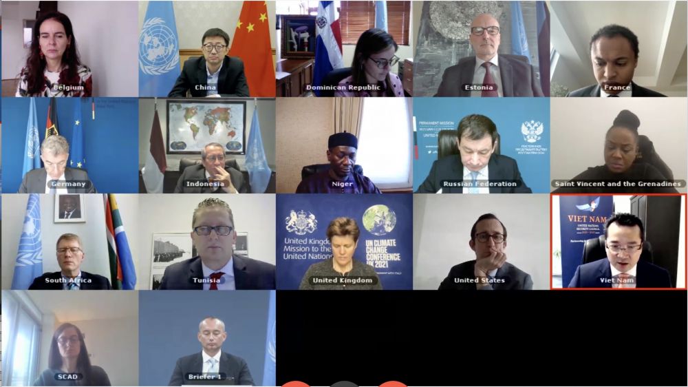 Hội đồng Bảo an Liên hợp quốc (HĐBA LHQ) đã họp trực tuyến công khai về tình hình Trung Đông, bao gồm vấn đề Palestine. Hội đồng Bảo an Liên hợp quốc (HĐBA LHQ) đã họp trực tuyến công khai về tình hình Trung Đông, bao gồm vấn đề Palestine.