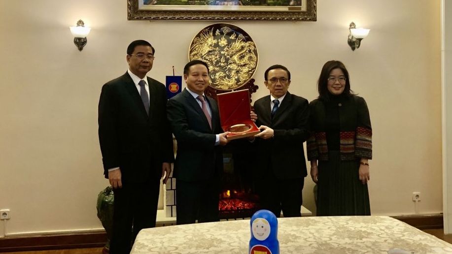 Ủy ban ASEAN tại Moscow họp tổng kết năm 2020, bàn giao chức Chủ tịch cho Brunei