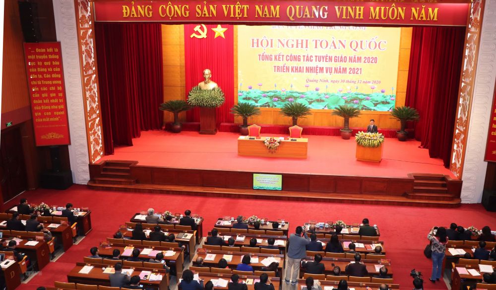 Hội nghị toàn quốc tổng kết công tác Tuyên giáo năm 2020