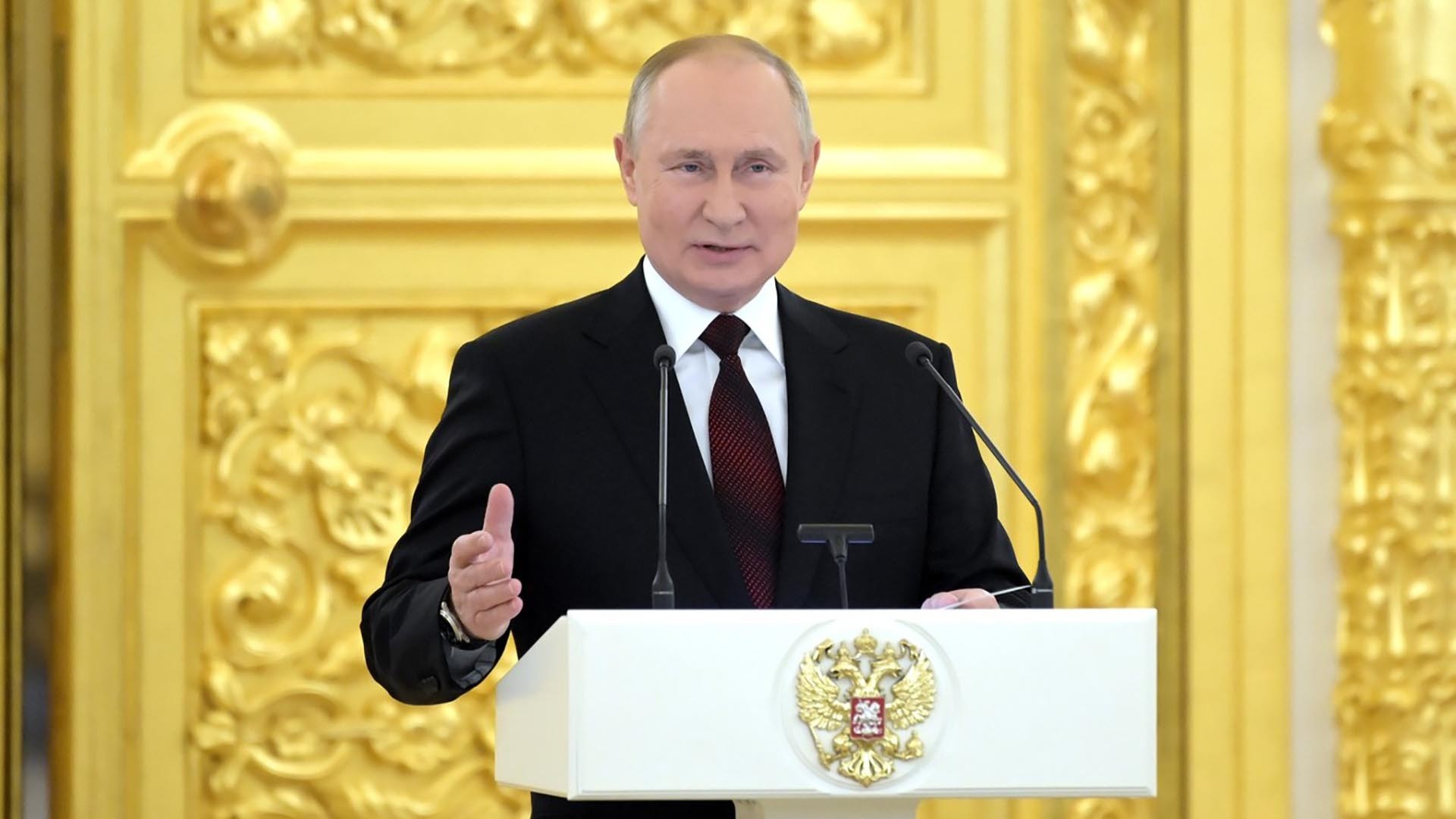 Tổng thống Liên bang Nga V. Putin.