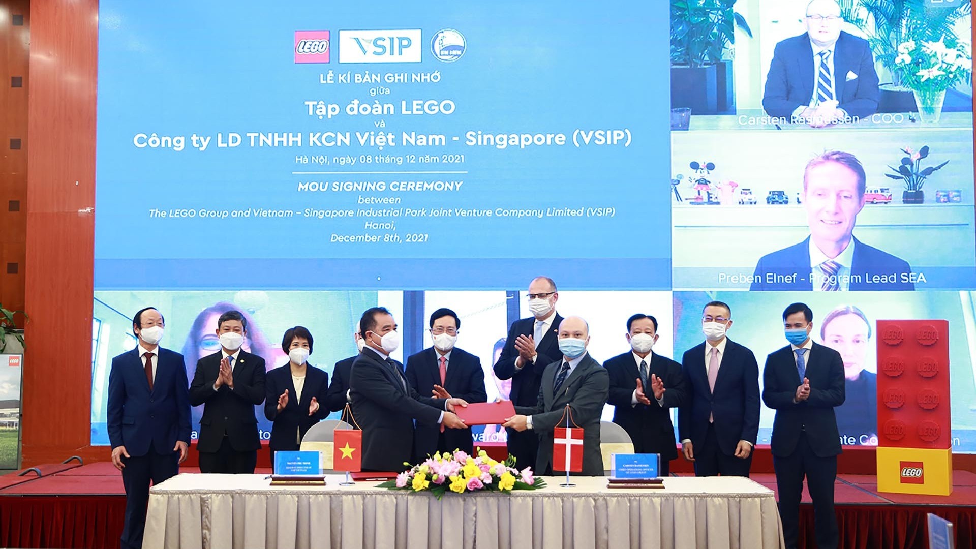 Tập đoàn LEGO đầu tư hơn 1 tỷ USD xây dựng nhà máy tại Việt Nam