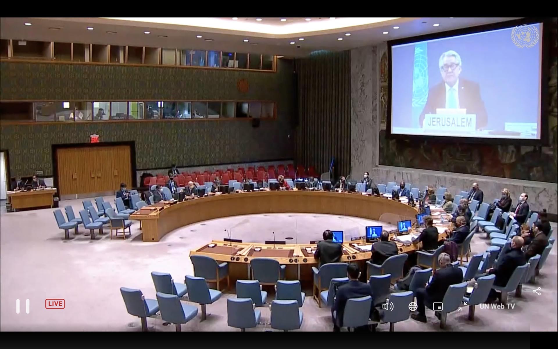 Hội đồng Bảo an họp định kỳ về tình hình Trung Đông, bao gồm vấn đề Palestine và thông qua một số nghị quyết