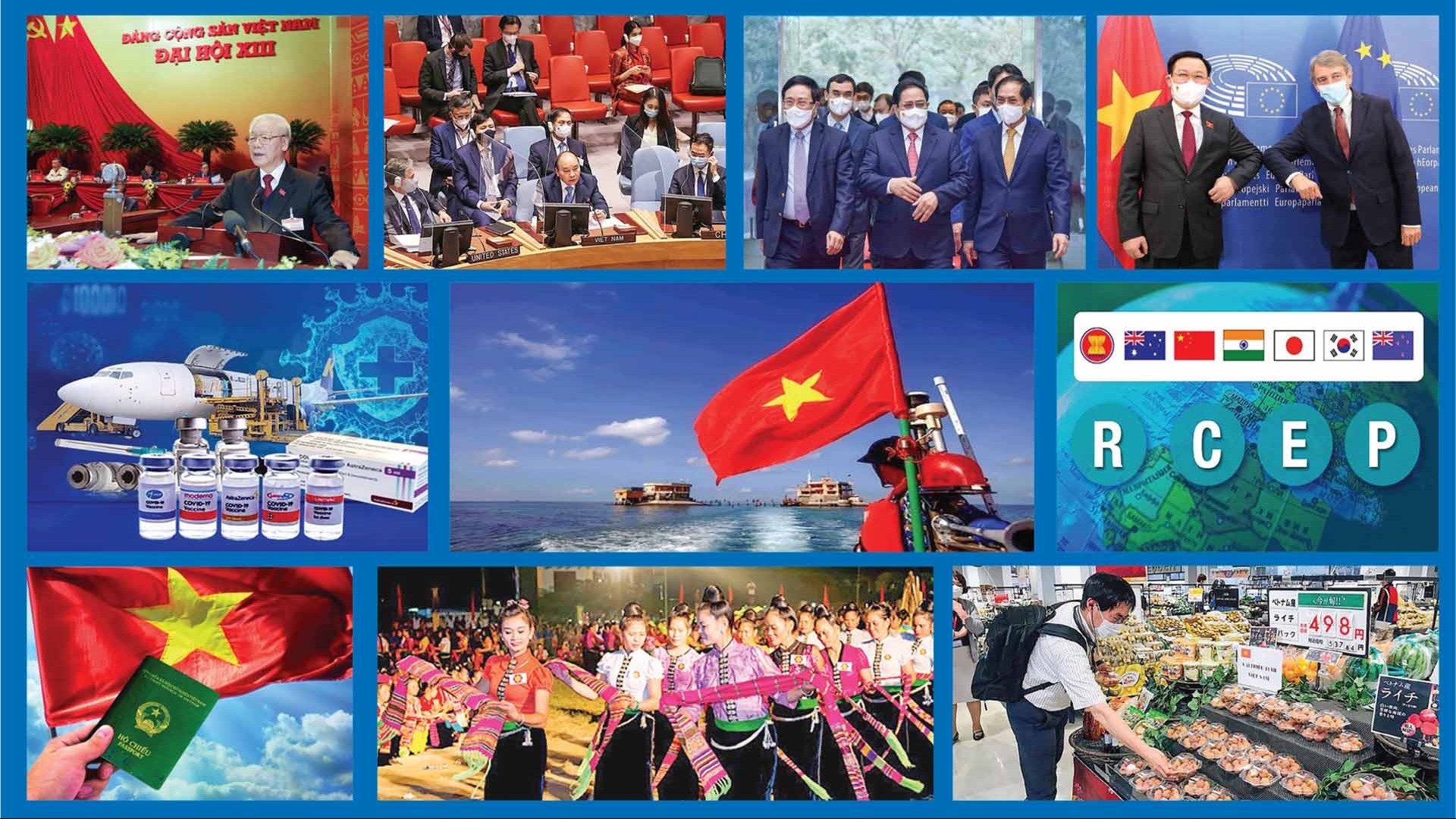 cac dau an doi ngoai 2021