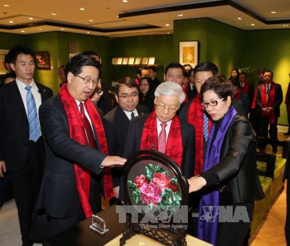 cac doanh nghiep gop phan thuc day hop tac kinh te viet nam trung quoc