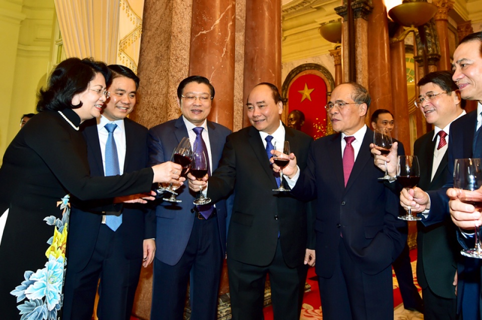 tong bi thu chuc tet lanh dao nguyen lanh dao dang nha nuoc