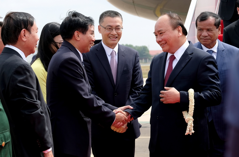 Thủ tướng Nguyễn Xuân Phúc bắt đầu chuyến tham dự Hội nghị Mekong - Lan Thương tin nhap 20180110145435