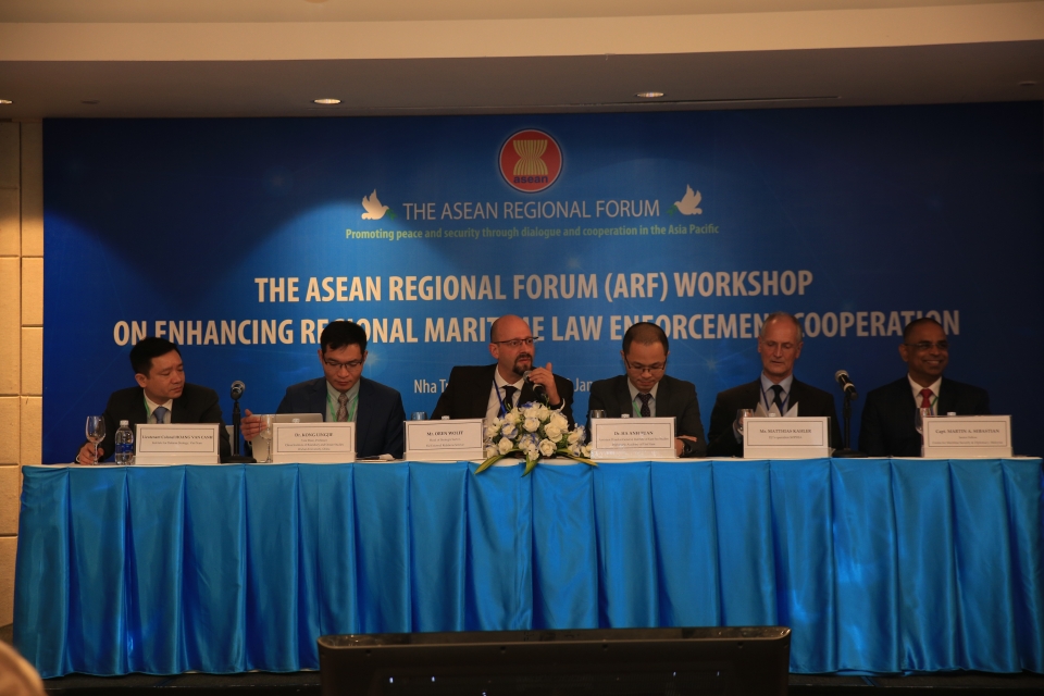 hoi thao arf ve tang cuong hop tac thuc thi phap luat tren bien