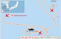 Nhật - Hàn tiếp tục căng thẳng vụ máy bay tiệm cận tàu chiến