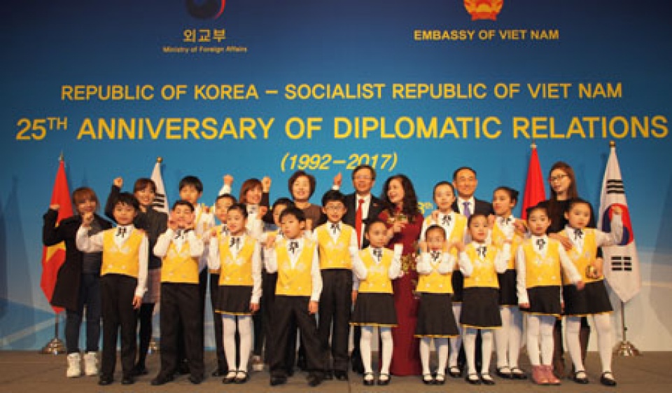 Quan hệ Việt Nam - Hàn Quốc: 25 năm của những bước tiến rực rỡ quan he viet nam han quoc 25 nam cua nhung buoc tien ruc ro
