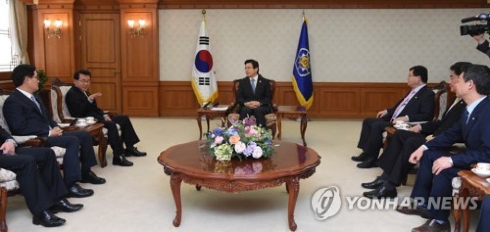 lanh dao han quoc va nghi sy doi lap bat dong ve thaad