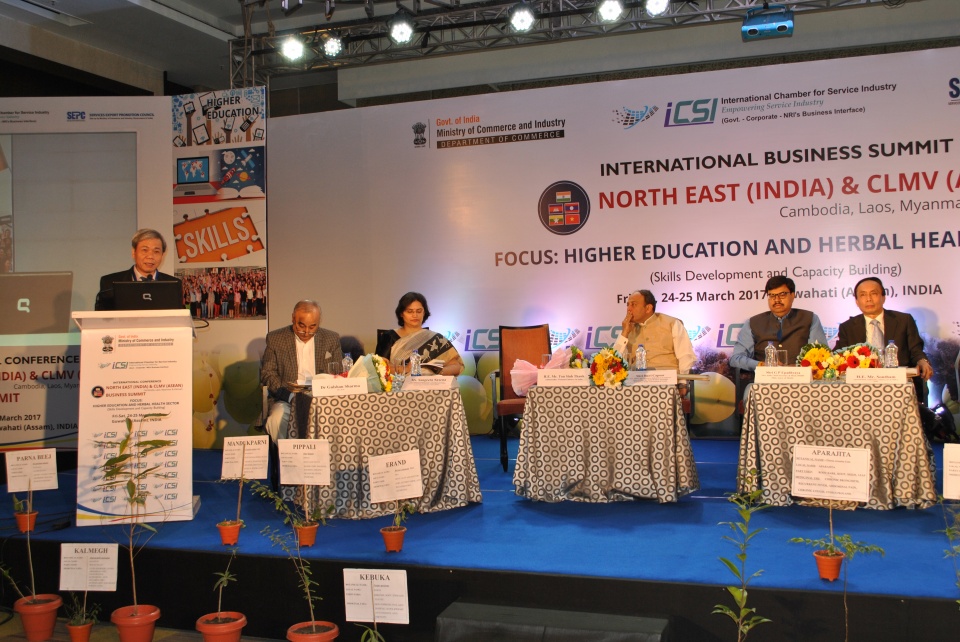 dong bac an do thuc day phat trien dich vu voi cac nuoc clmv