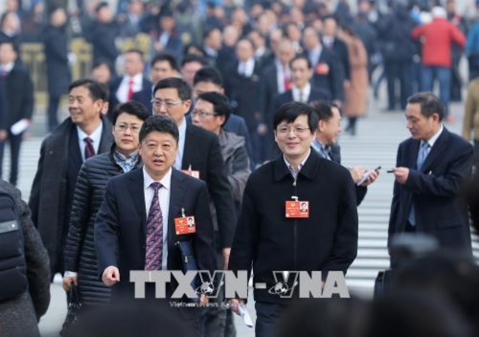 Khai mạc Kỳ họp thứ nhất Hội nghị Chính trị Hiệp thương nhân dân Trung Quốc Khóa XIII tin nhap 20180303154650