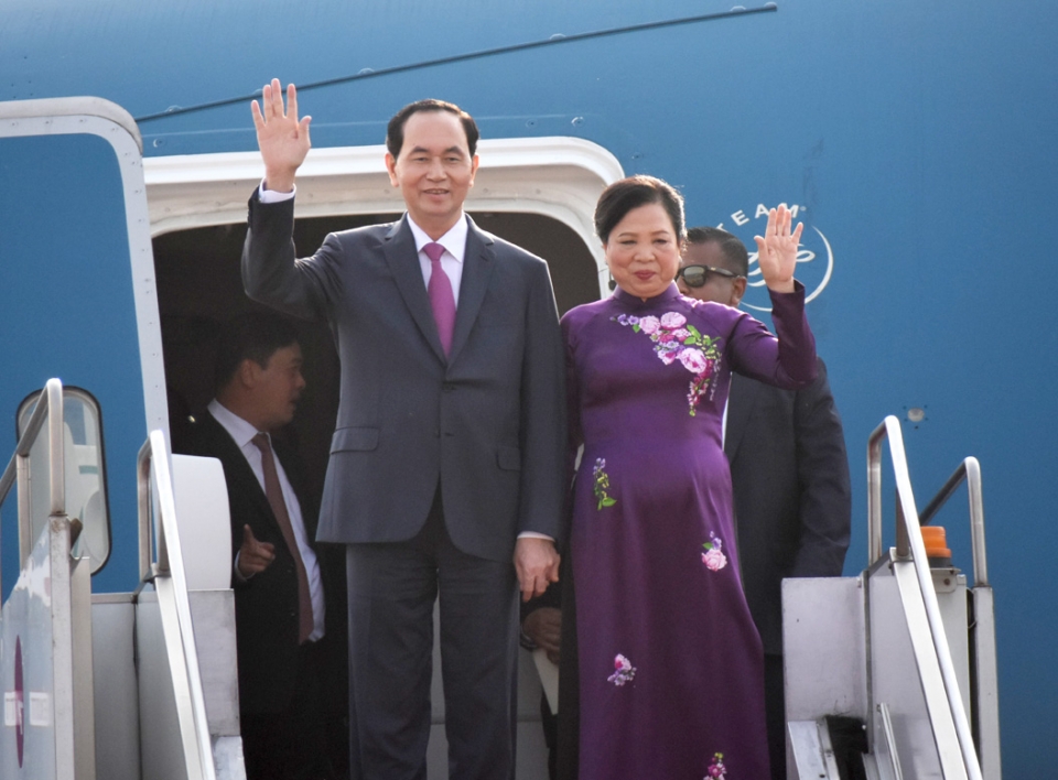 Chủ tịch nước Trần Đại Quang và Phu nhân bắt đầu thăm cấp Nhà nước tới Bangladesh chu tich nuoc tran dai quang va phu nhan bat dau tham cap nha nuoc toi bangladesh